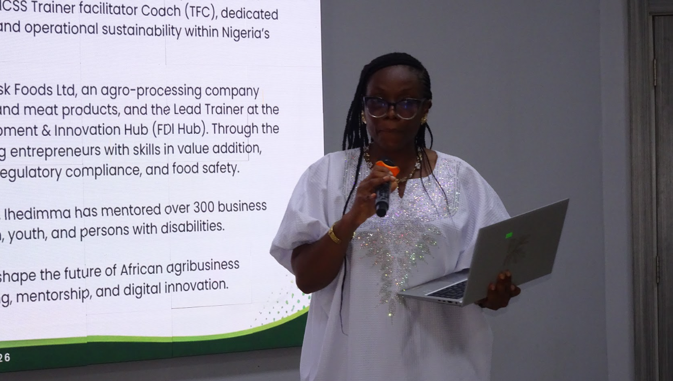Founder, FDI Hub, Mrs. Ihedimma Kawekwune gives the opening charge